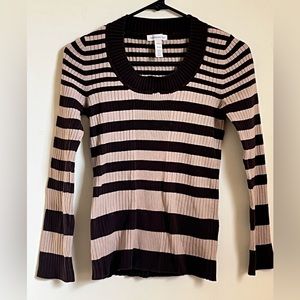 Striped long sleeve shirt